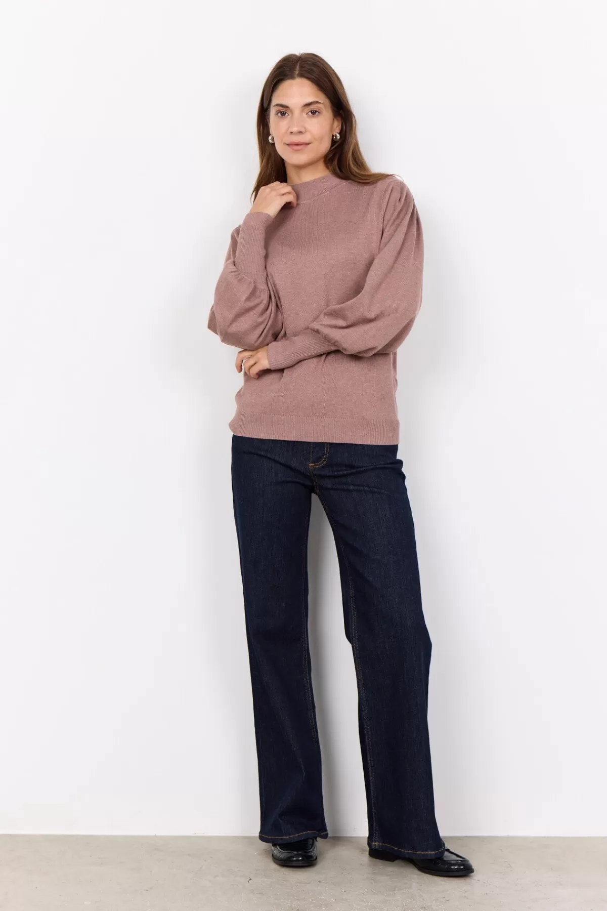 Soyaconcept Knitwear-SC-DOLLIE 666 Pullover Rose