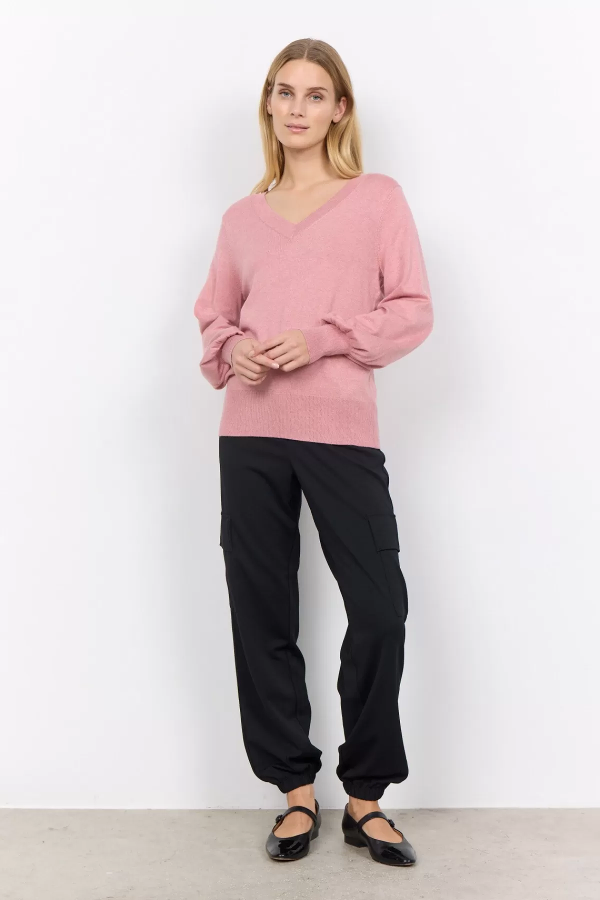 Soyaconcept Knitwear-SC-DOLLIE 738 Pullover Rose
