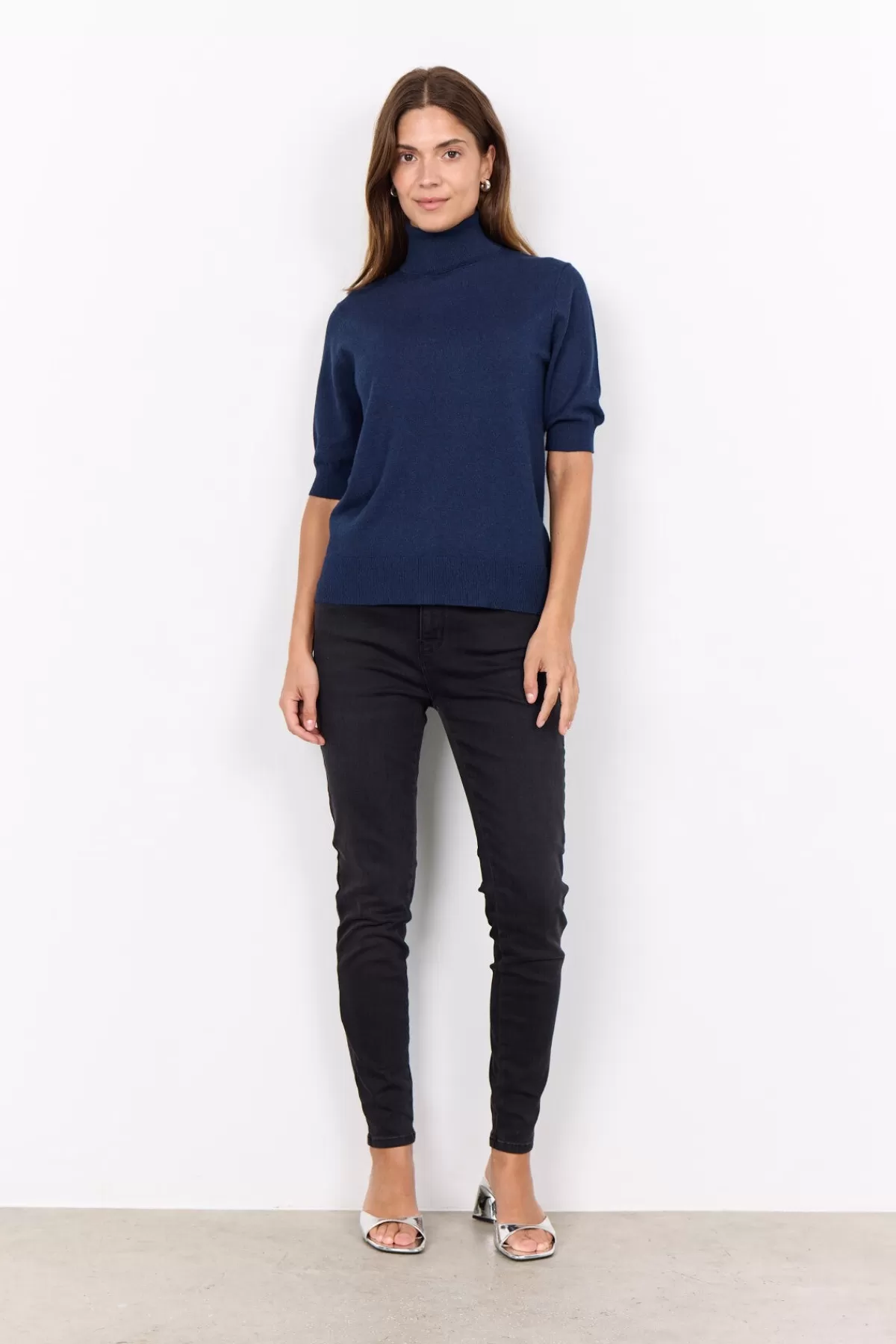 Soyaconcept Knitwear-SC-DOLLIE 740 Pullover Dark blue