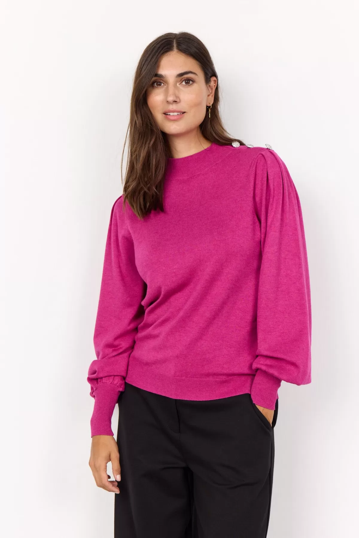 Soyaconcept Knitwear-SC-DOLLIE 745 Pullover Pink