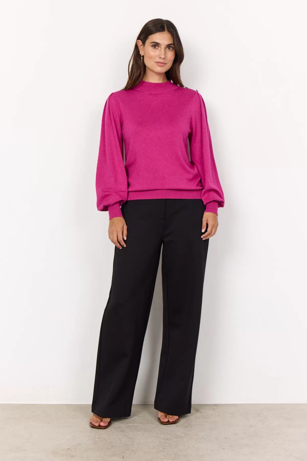 Soyaconcept Knitwear-SC-DOLLIE 745 Pullover Pink