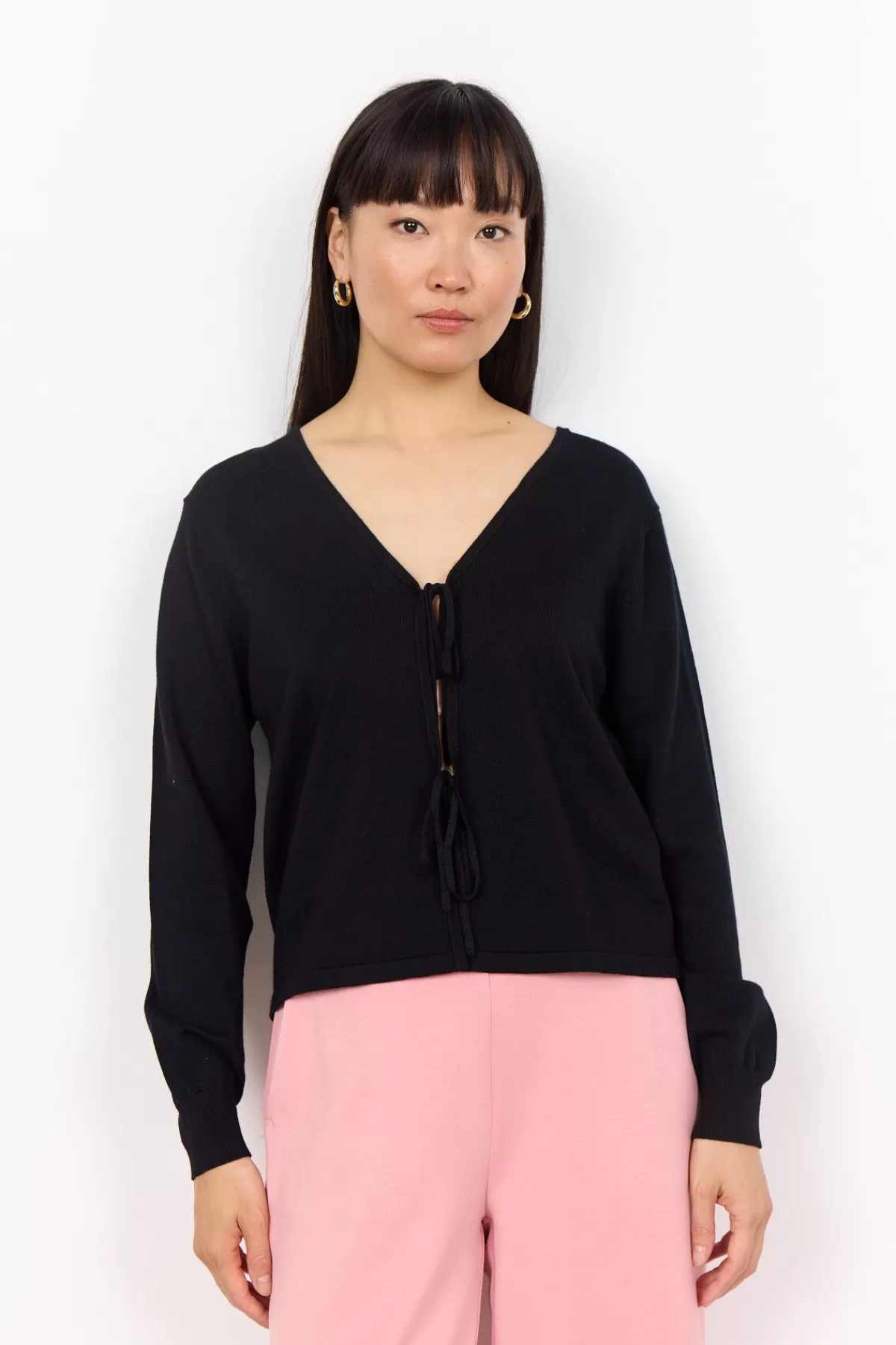 Soyaconcept Knitwear | Cardigans-SC-DOLLIE 760 Cardigan Black