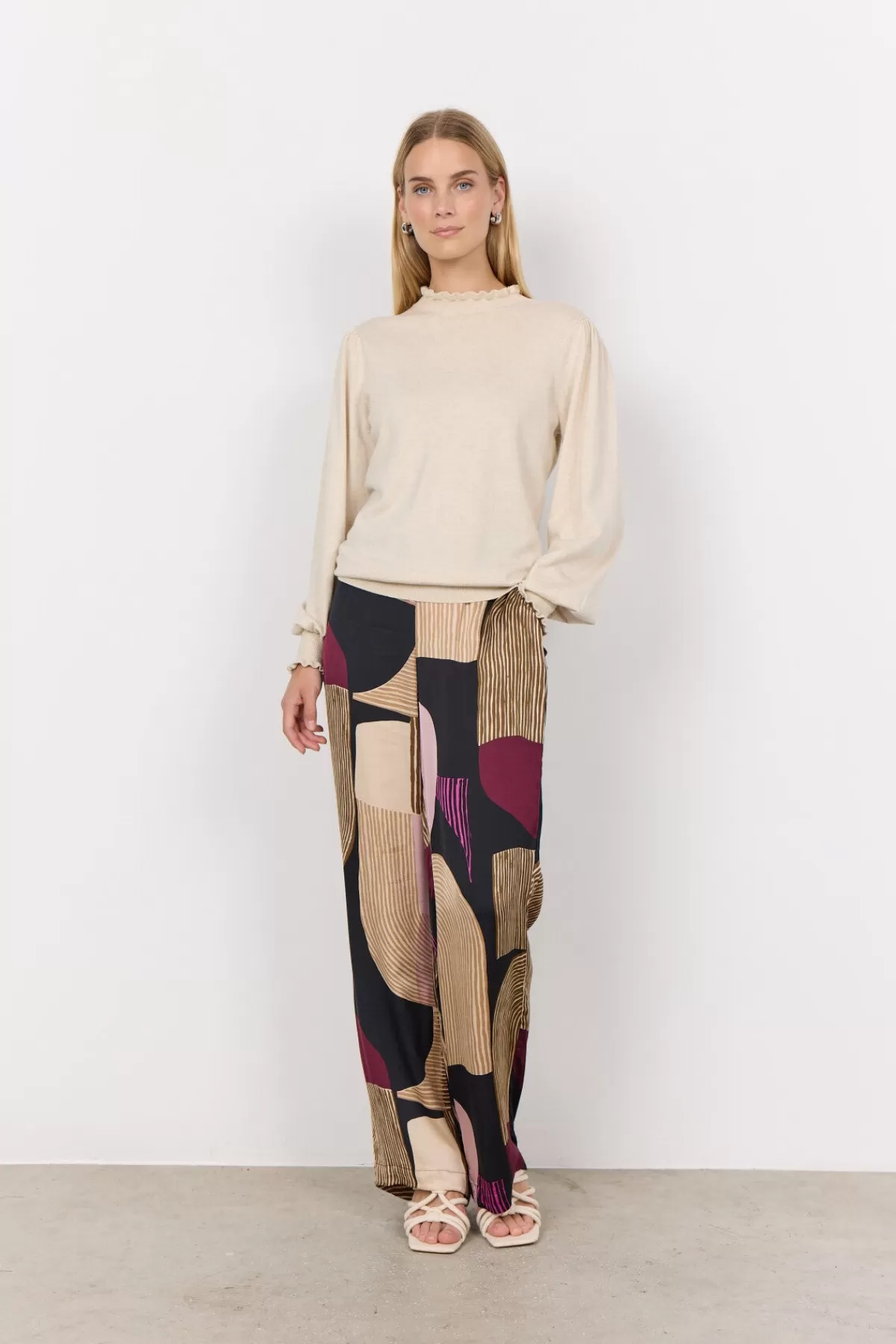 Soyaconcept Knitwear-SC-DOLLIE 772 Pullover Cream