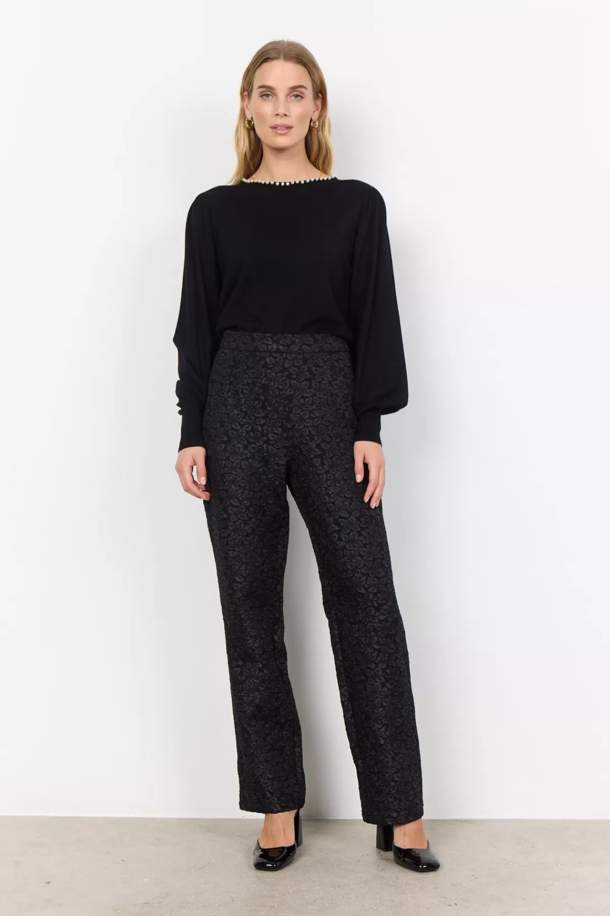 Soyaconcept Knitwear-SC-DOLLIE 773 Pullover Black