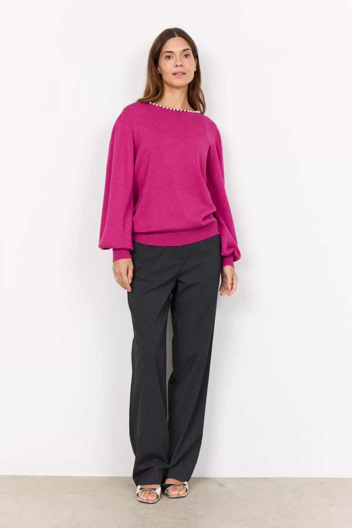 Soyaconcept Knitwear-SC-DOLLIE 773 Pullover Pink