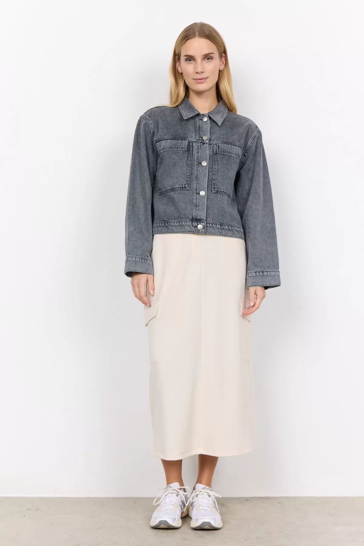 Soyaconcept Outerwear-SC-DOLORES 2 Jacket Grey