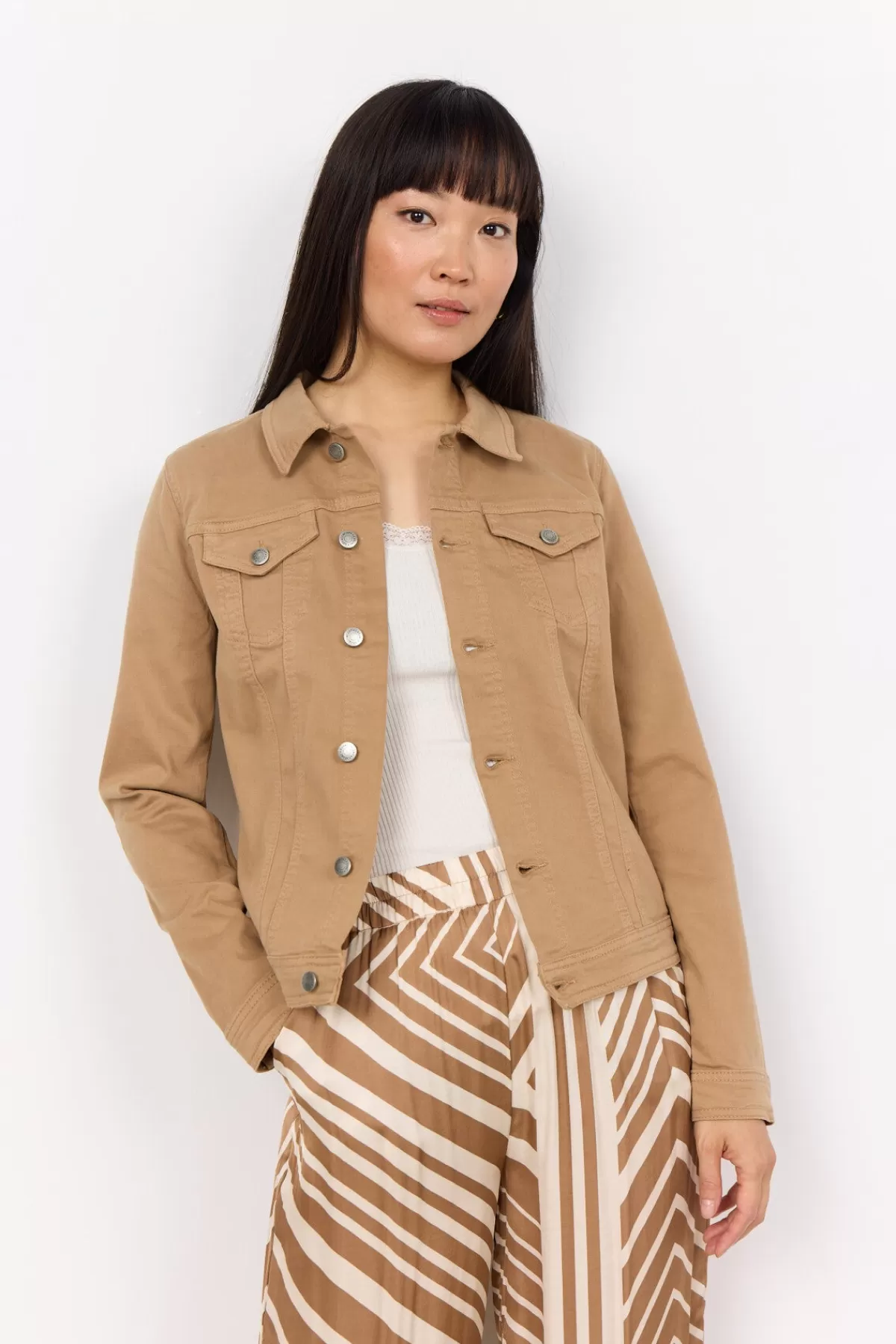 Soyaconcept Outerwear-SC-ERNA 2 Jacket Camel