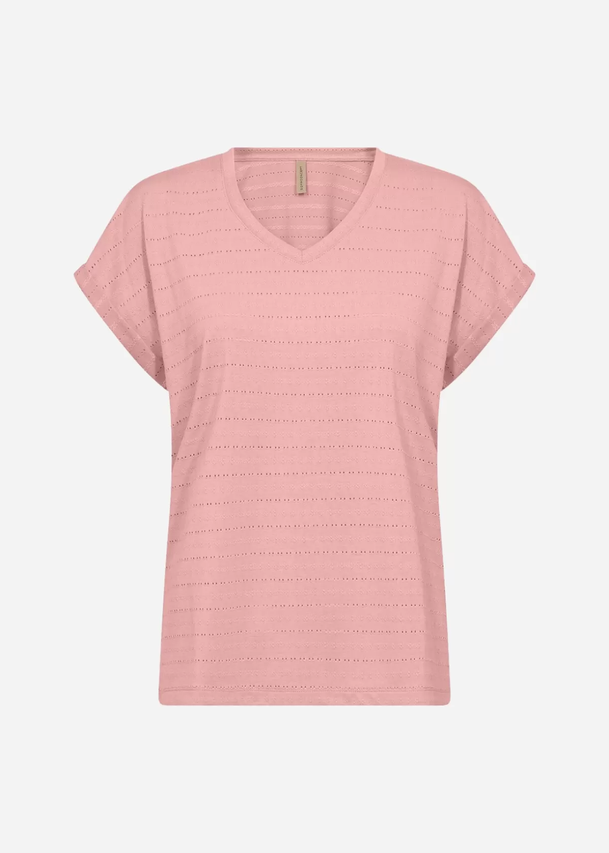 Soyaconcept T-Shirts And Tops-SC-FADIME 1 T-shirt Light pink