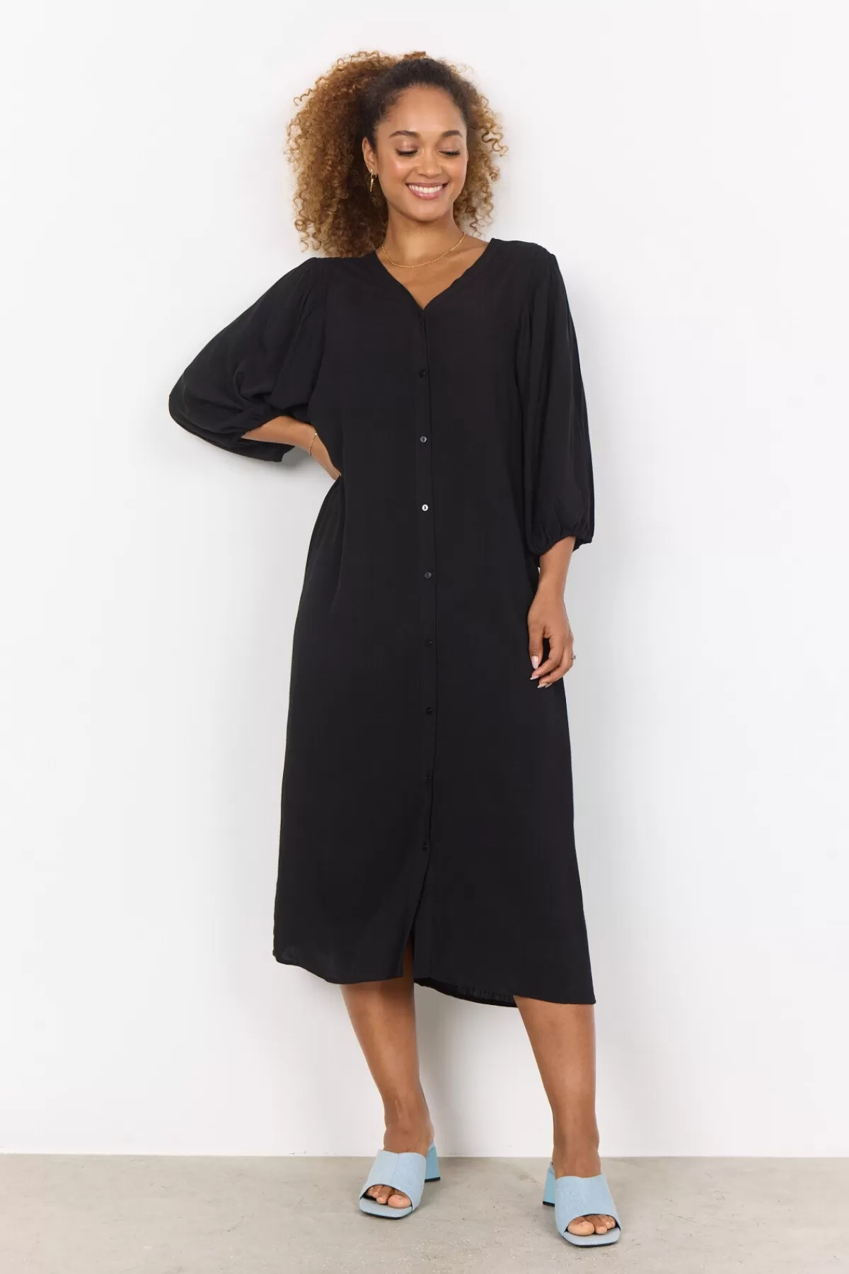 Soyaconcept Dresses-SC-FALULA 3 Dress Black