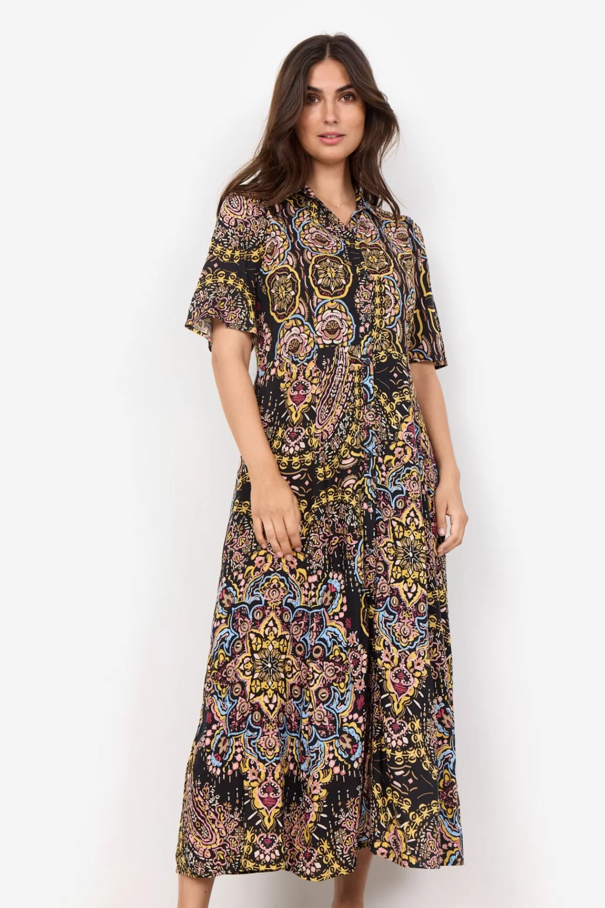 Soyaconcept Dresses-SC-FANNY 3 Dress Black