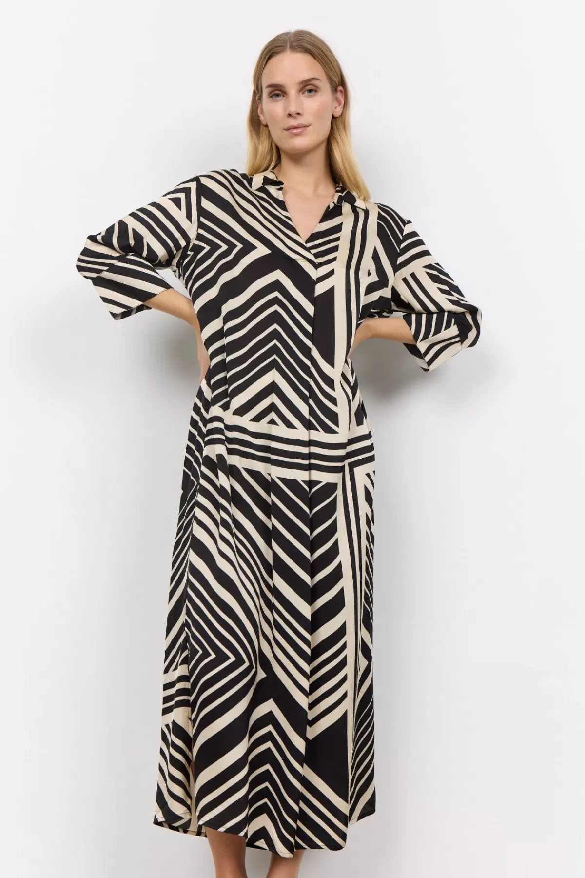 Soyaconcept Dresses-SC-FARO 4 Dress Black