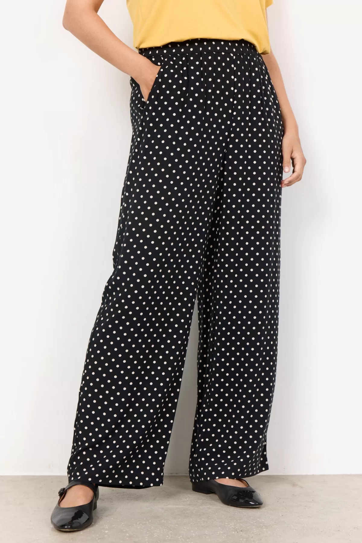 Soyaconcept Pants-SC-FATOU 3-B Pants Black