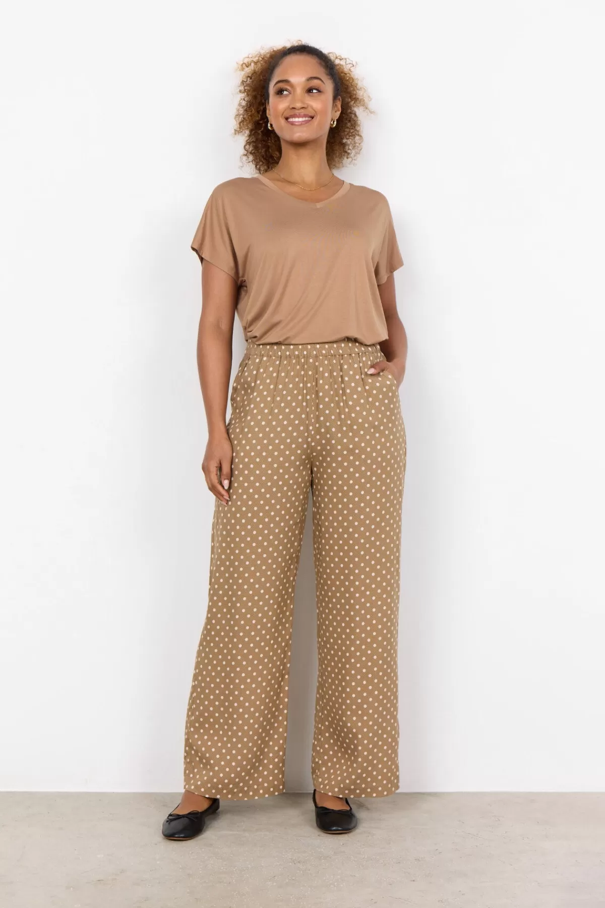 Soyaconcept Pants-SC-FATOU 3-B Pants Camel