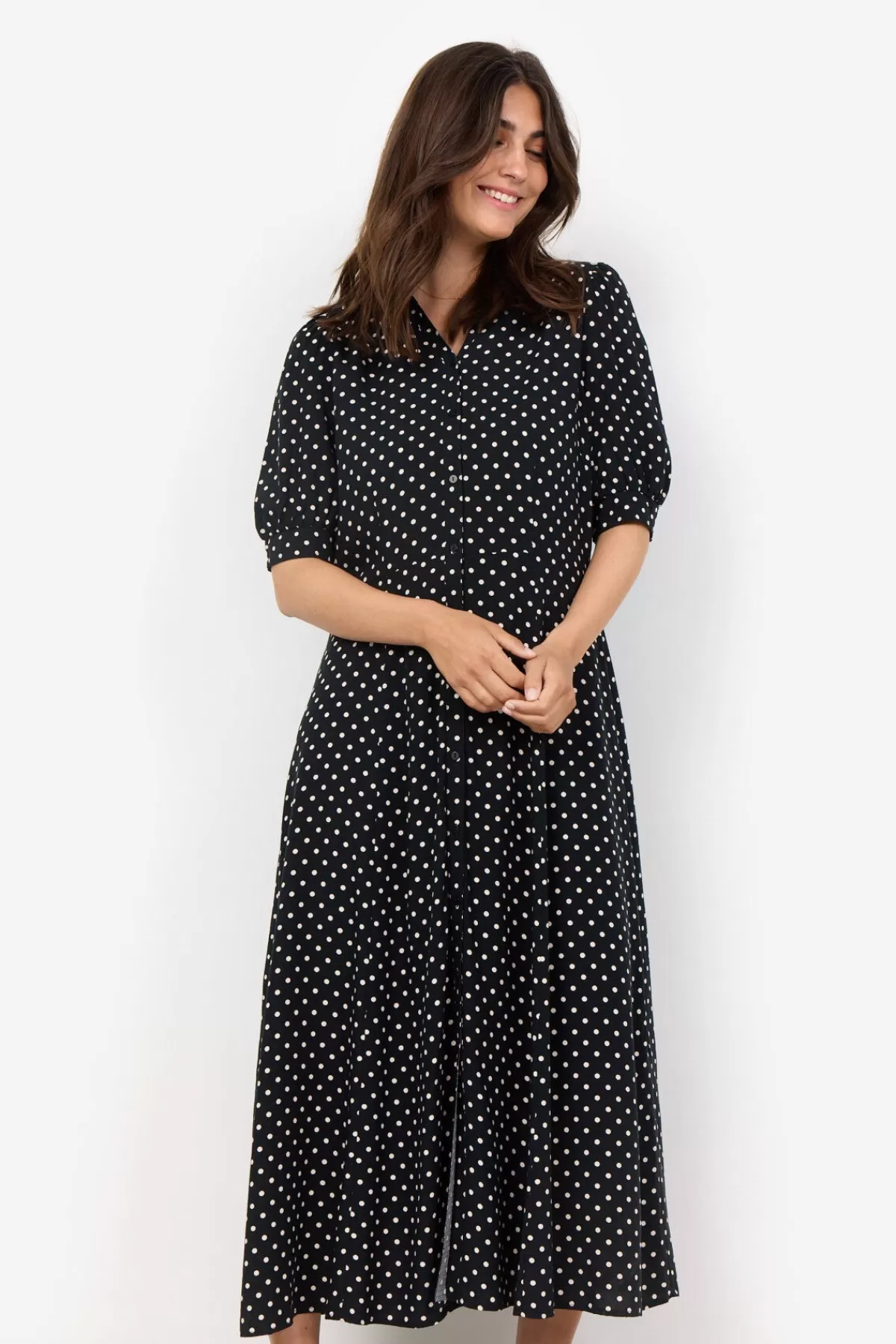 Soyaconcept Dresses-SC-FATOU 4 Dress Black