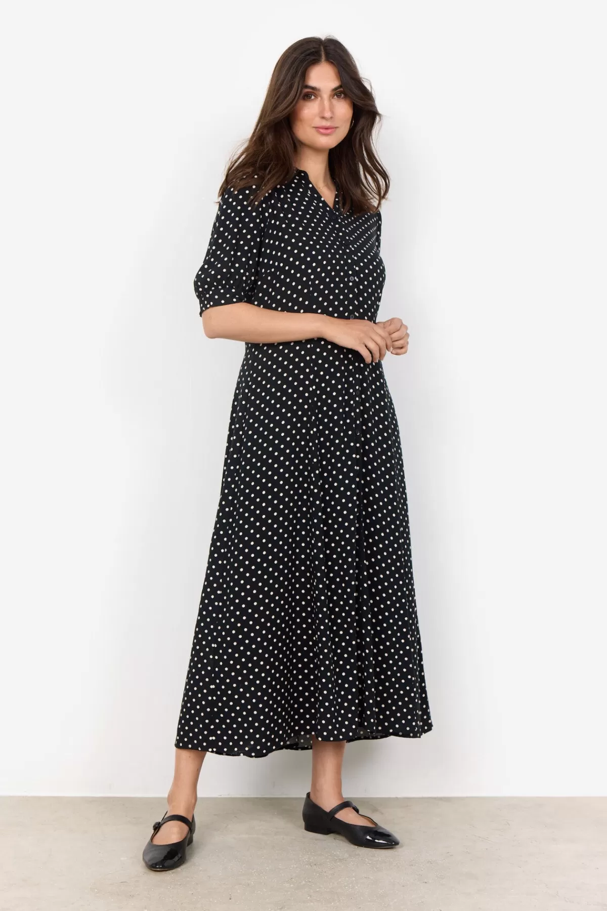 Soyaconcept Dresses-SC-FATOU 4 Dress Black