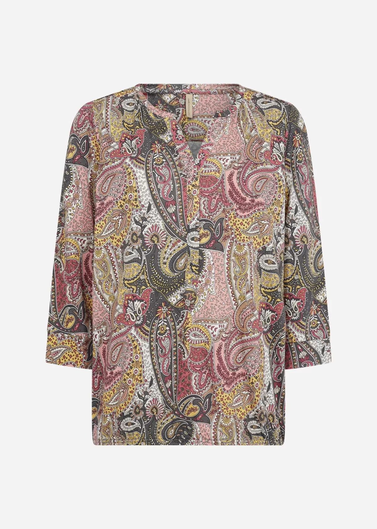 Soyaconcept T-Shirts And Tops-SC-FELICITY AOP 470 Blouse Light pink