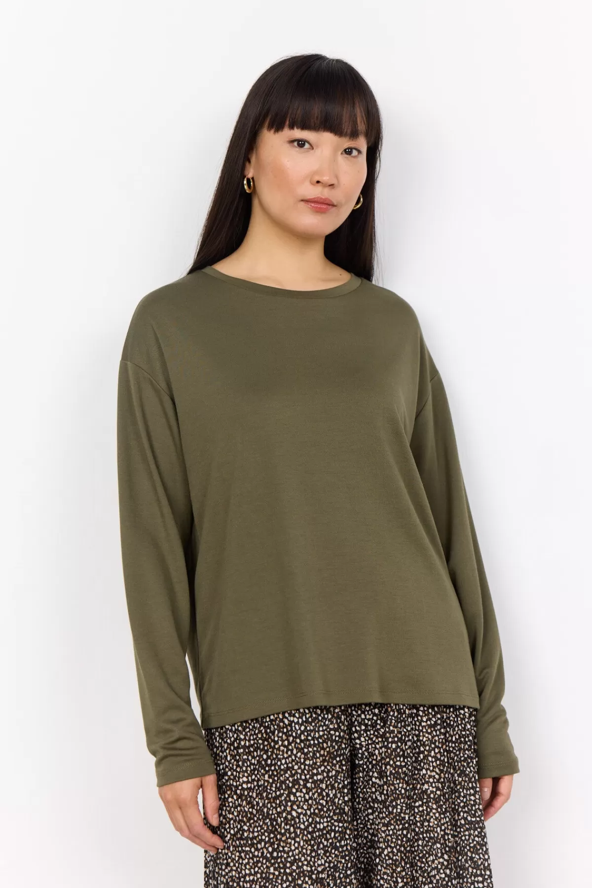 Soyaconcept Blouses And Shirts | Comfy-SC-FELUCCA 2 Blouse Olive