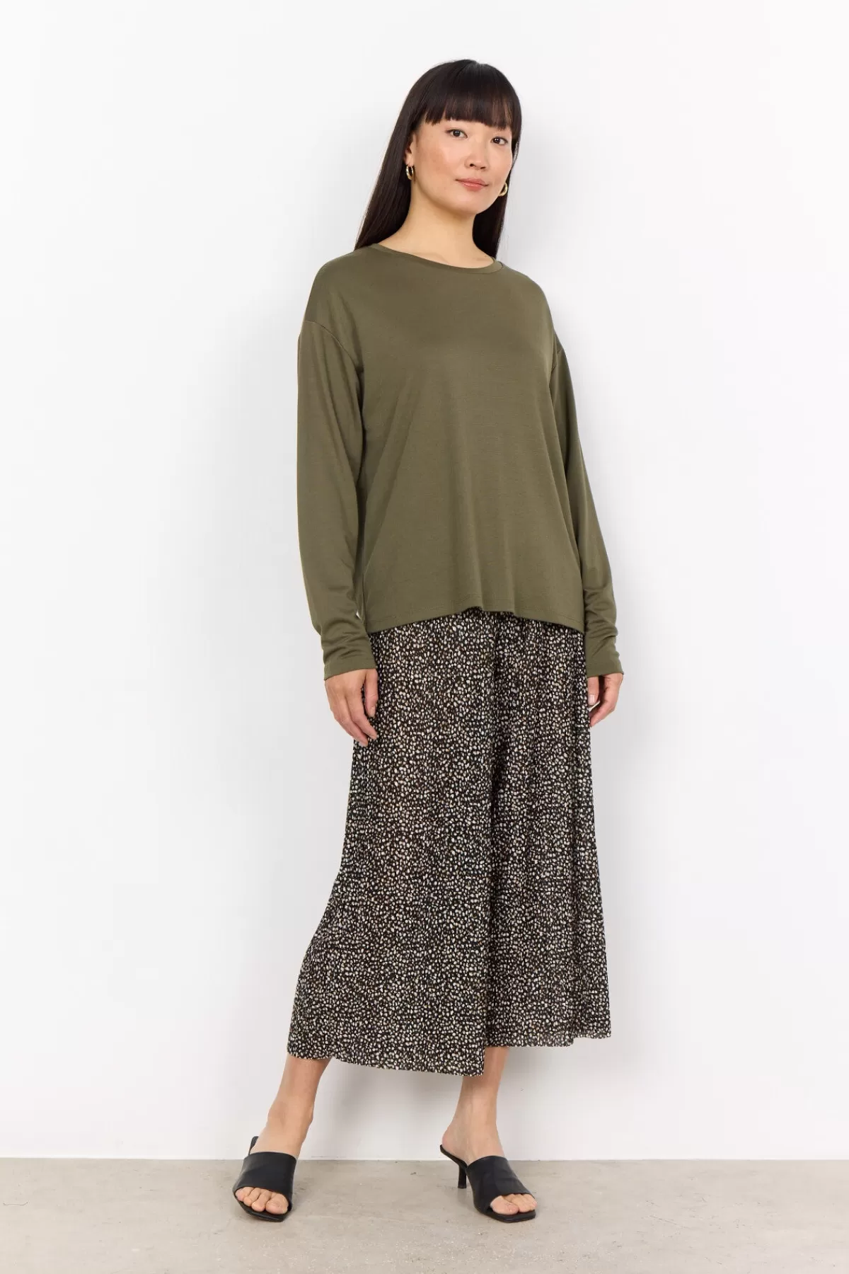 Soyaconcept Blouses And Shirts | Comfy-SC-FELUCCA 2 Blouse Olive