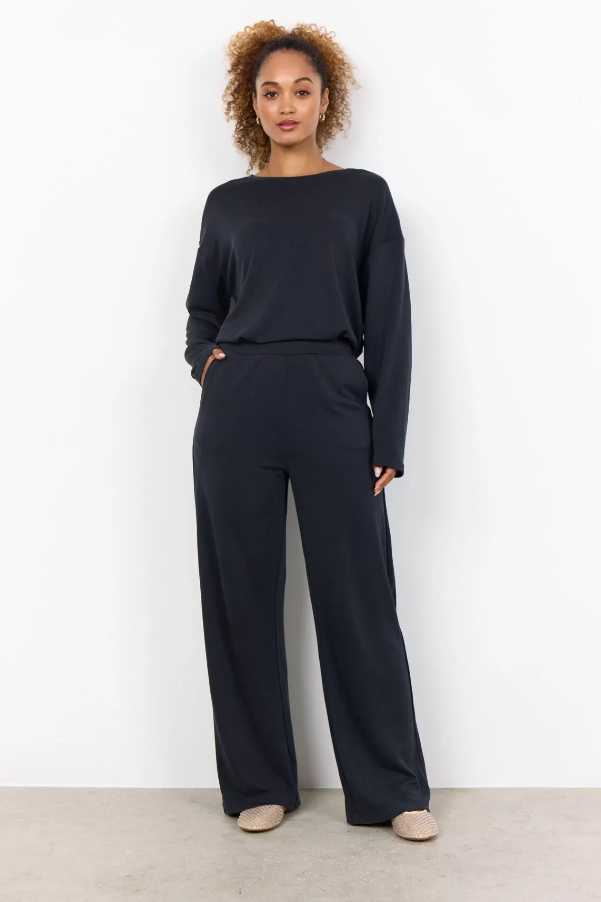 Soyaconcept Pants-SC-FELUCCA 3 Pants Black