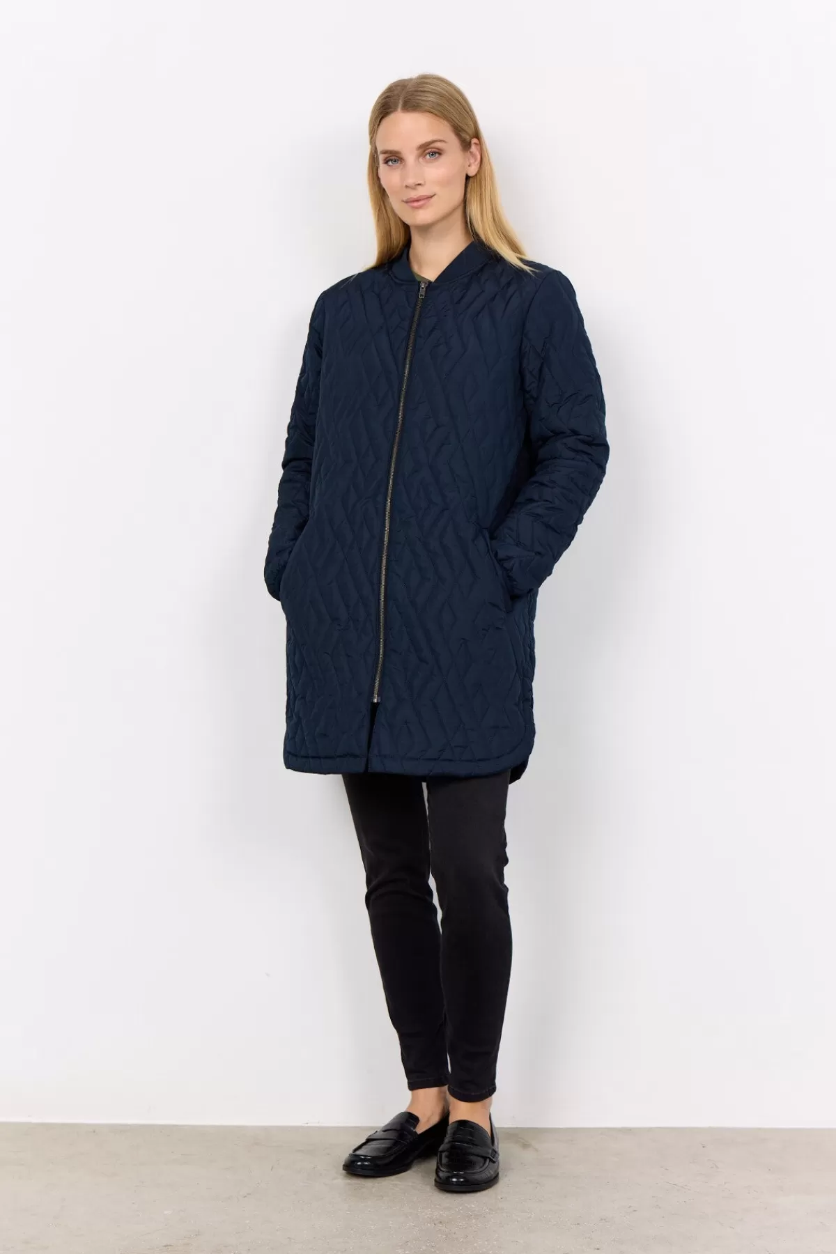 Soyaconcept Outerwear-SC-FENYA 10 Jacket Navy