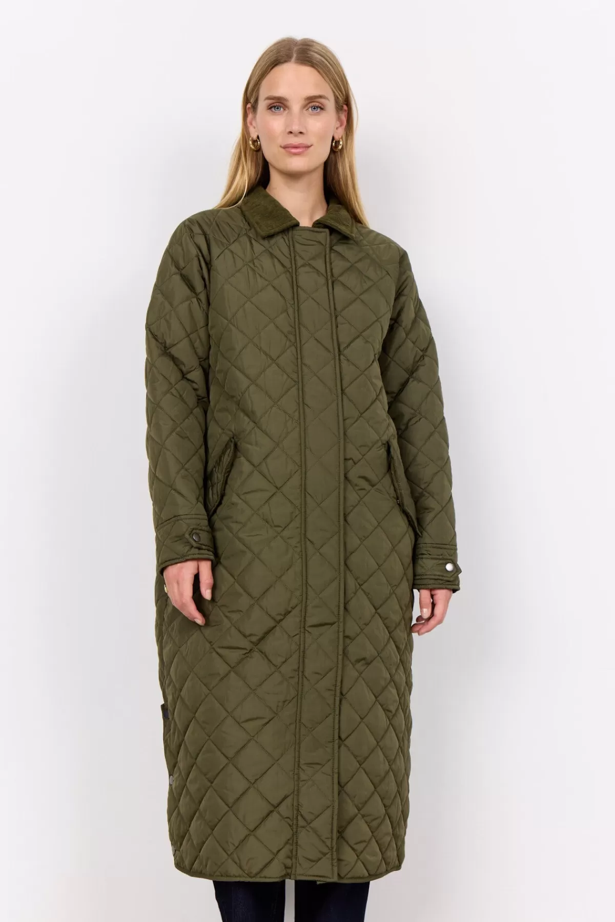 Soyaconcept Outerwear-SC-FENYA 67 Jacket Olive
