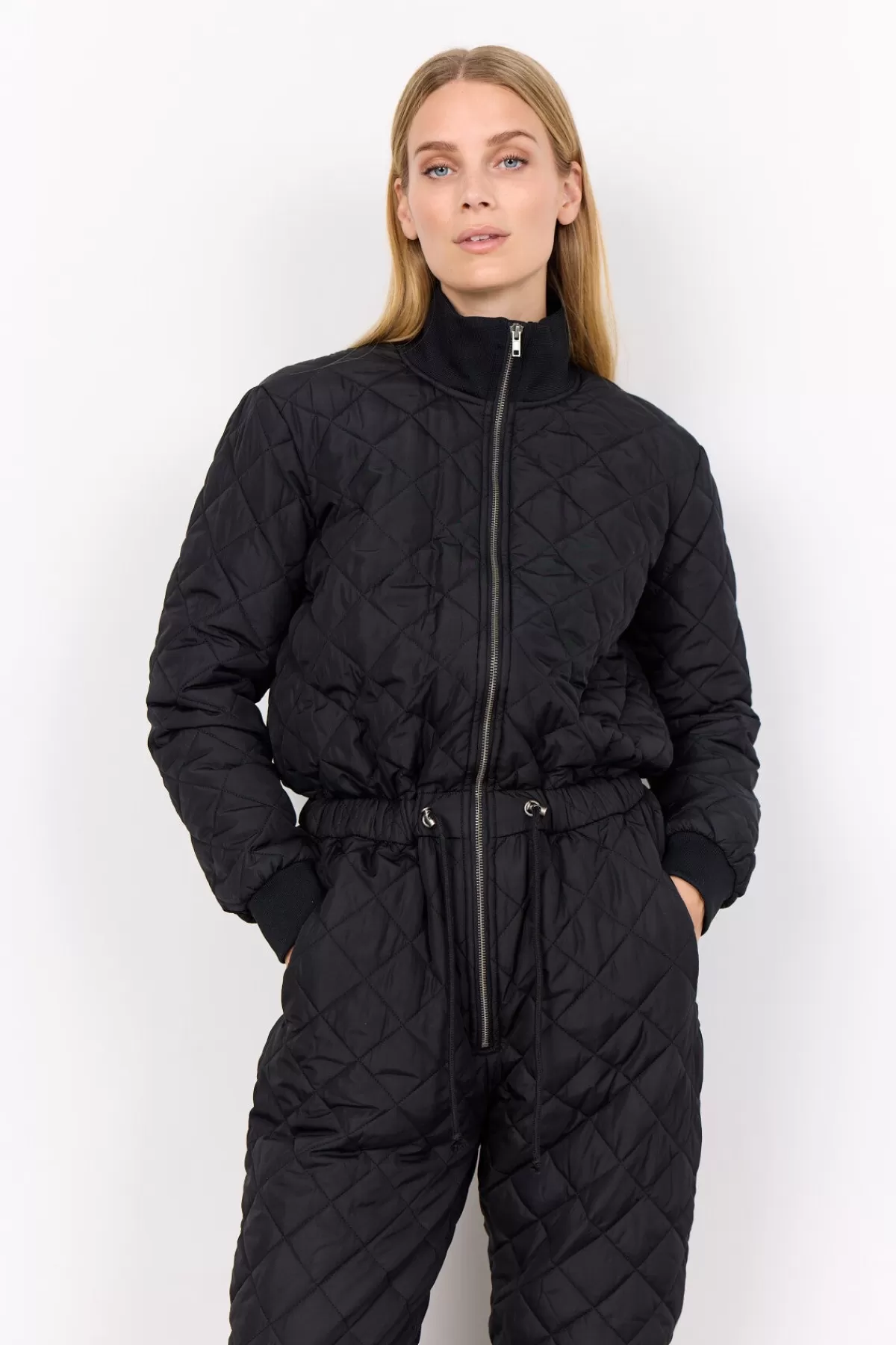 Soyaconcept Outerwear-SC-FENYA 8 Jumpsuit Black