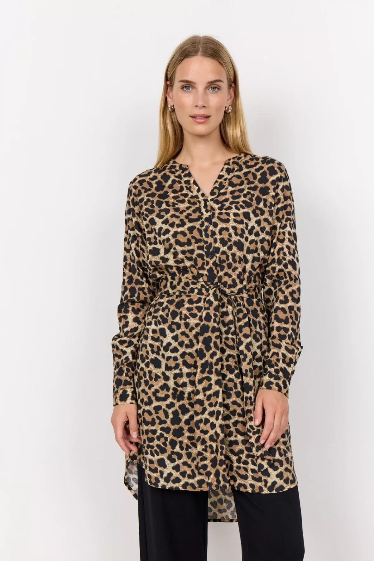Soyaconcept Dresses-SC-FLAVIA 1 Tunic Camel