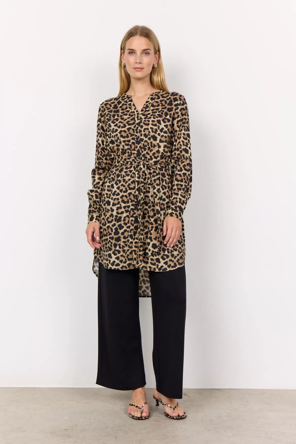 Soyaconcept Dresses-SC-FLAVIA 1 Tunic Camel
