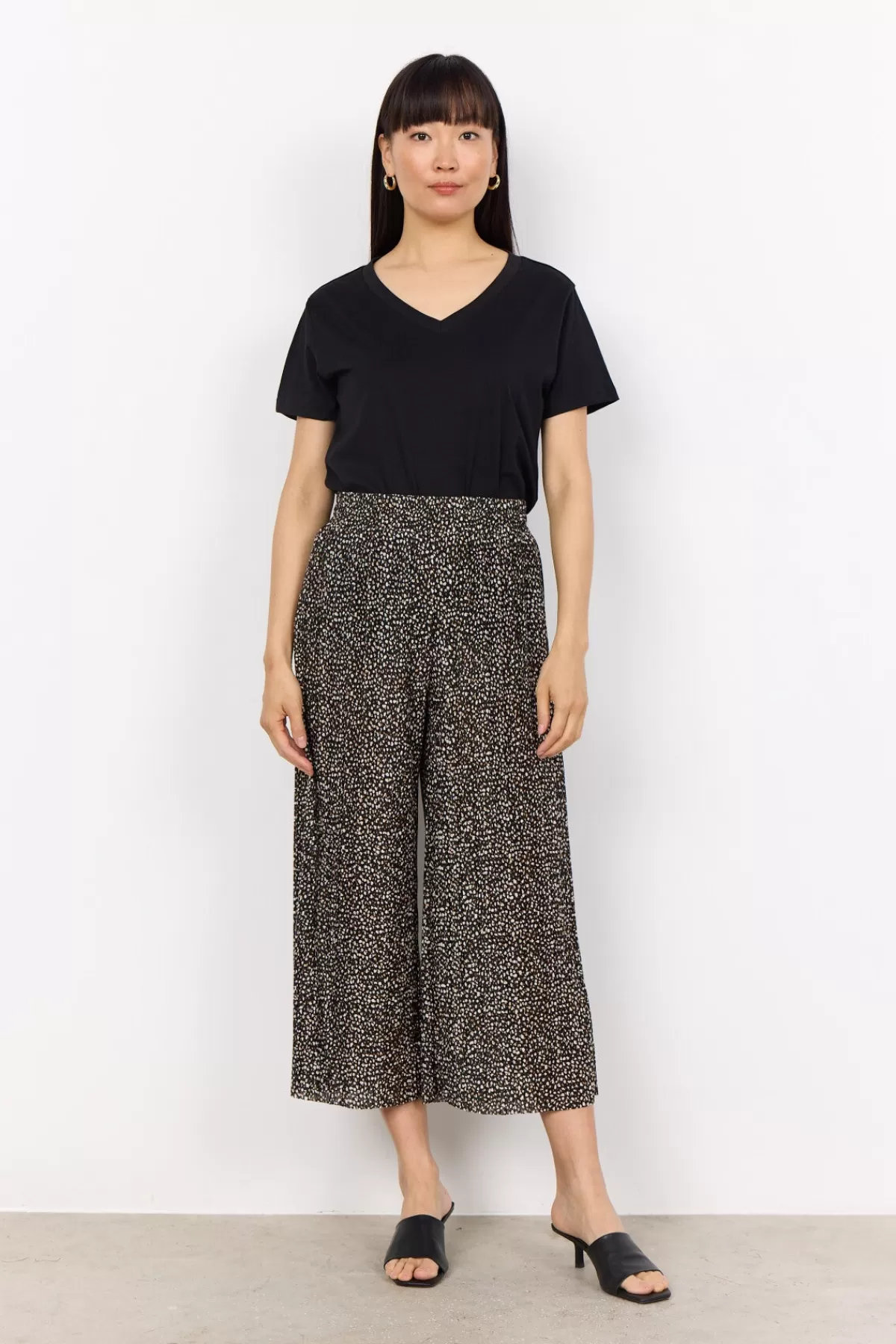 Soyaconcept Pants-SC-FLEUR 3 Pants Black