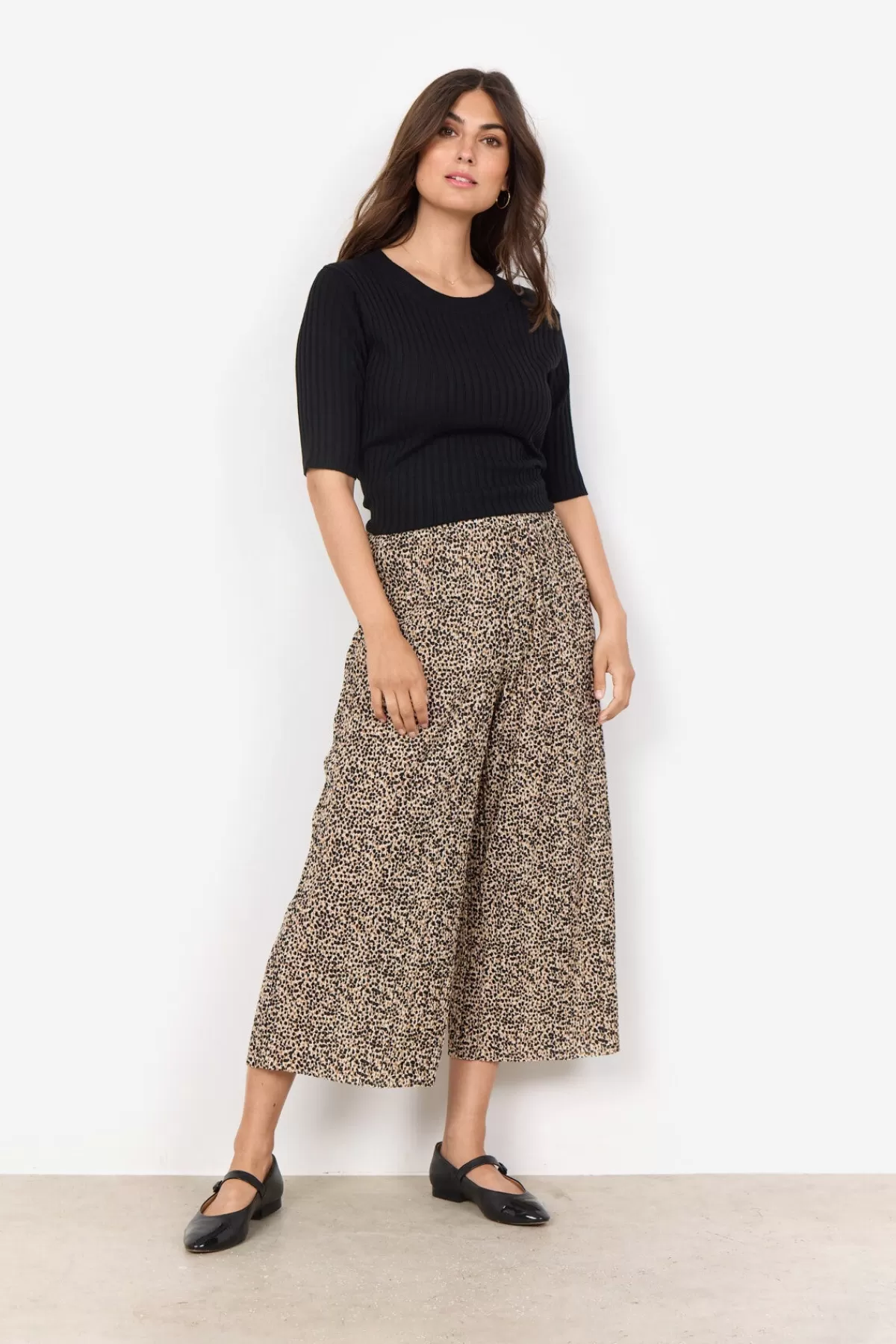 Soyaconcept Pants-SC-FLEUR 3 Pants Cream