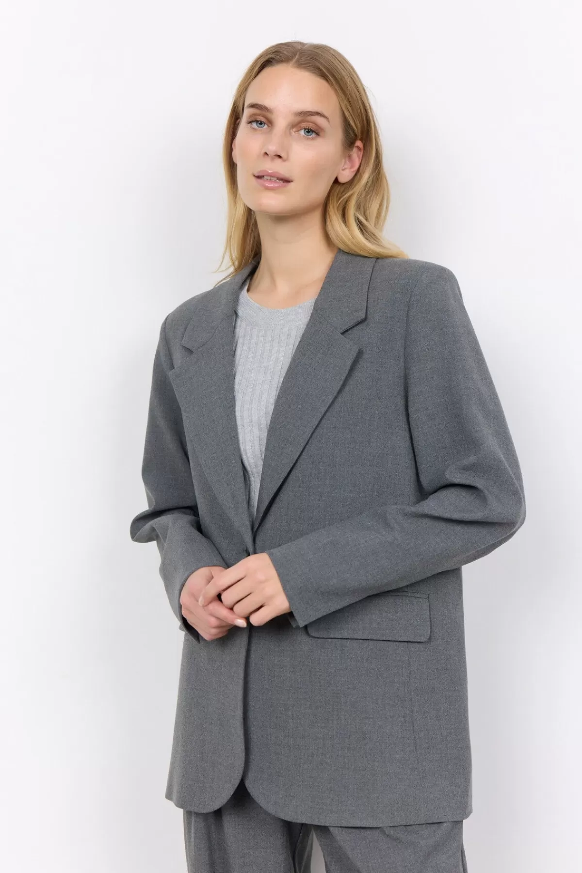 Soyaconcept Blazers-SC-FRANKIE 2 Blazer Grey