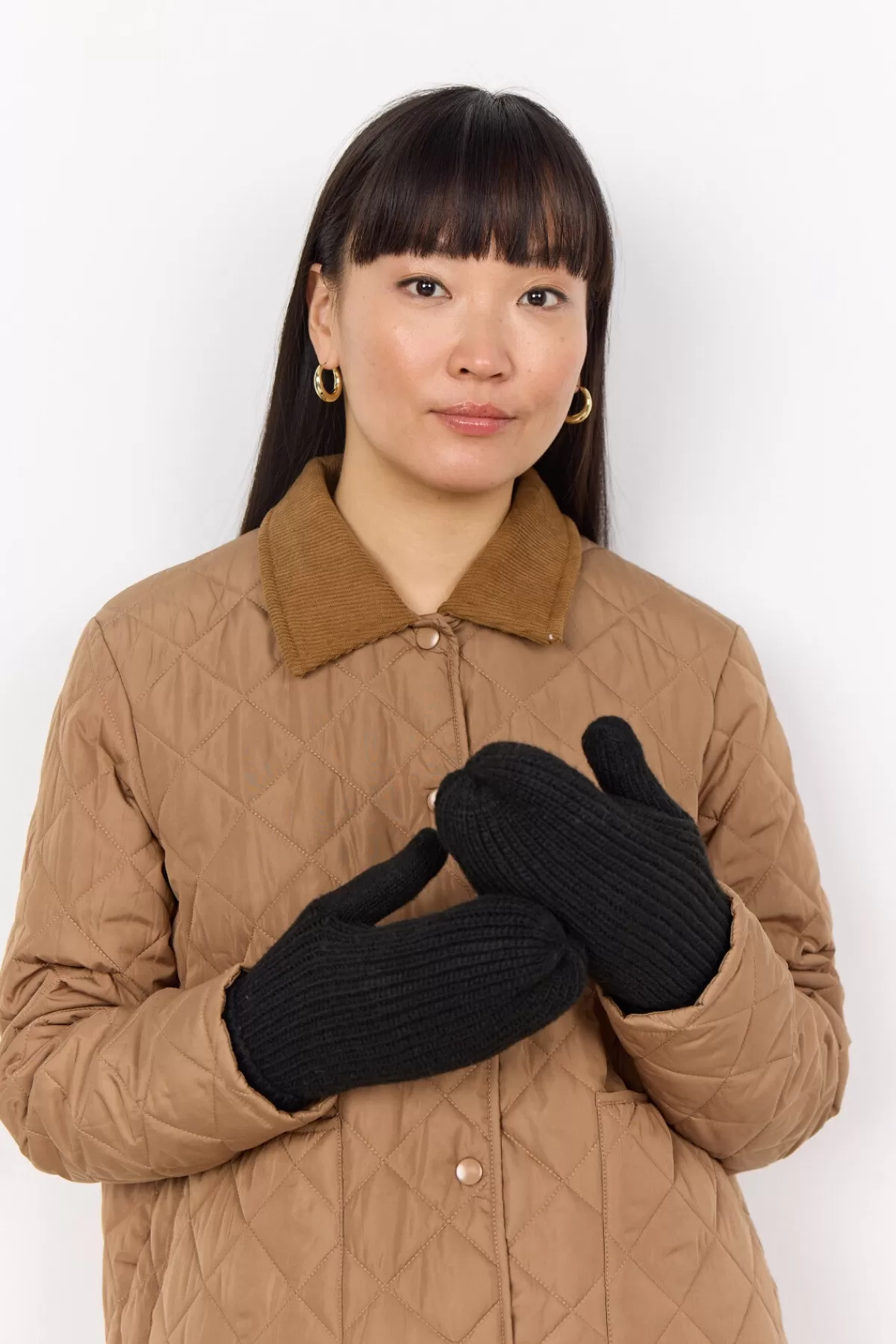 Soyaconcept Accessories-SC-FRAUKE 3 Gloves Black