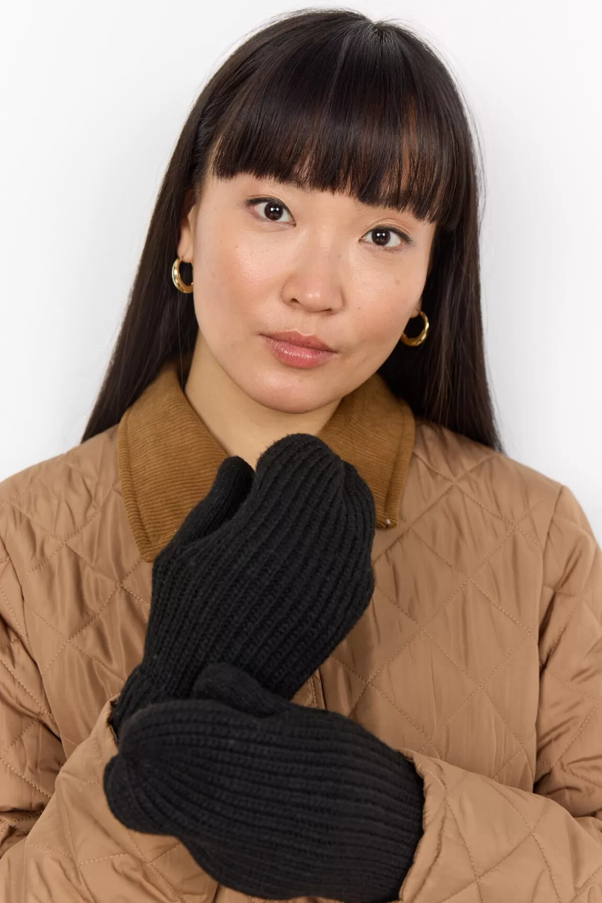 Soyaconcept Accessories-SC-FRAUKE 3 Gloves Black