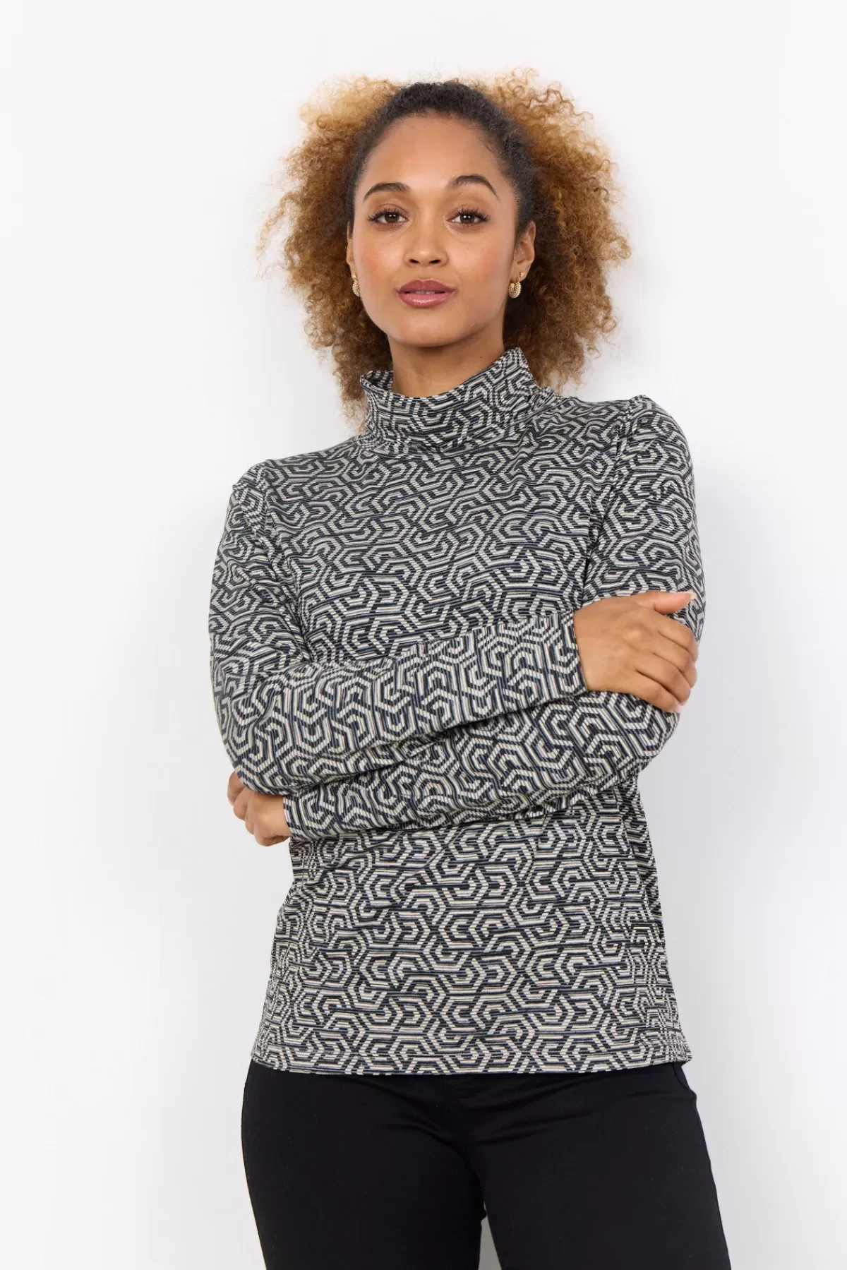 Soyaconcept Blouses And Shirts-SC-GALINA 46 Blouse Black