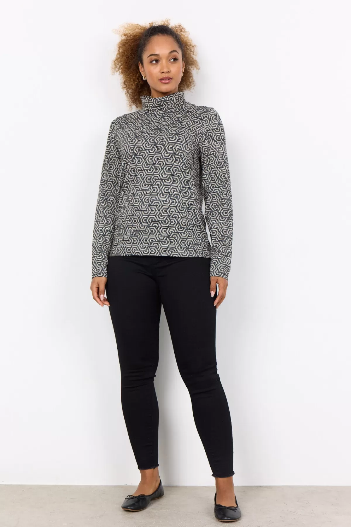 Soyaconcept Blouses And Shirts-SC-GALINA 46 Blouse Black