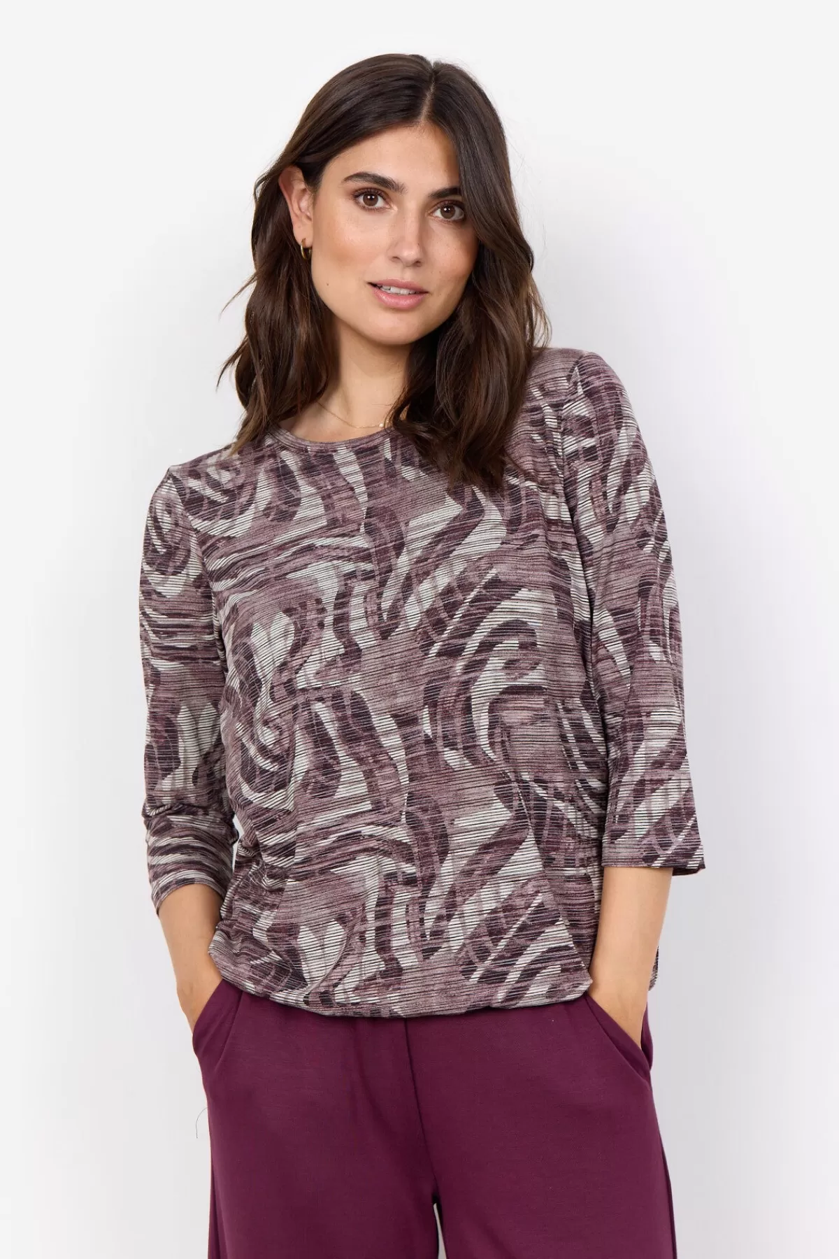 Soyaconcept Blouses And Shirts-SC-GALINA 48 Blouse Rose