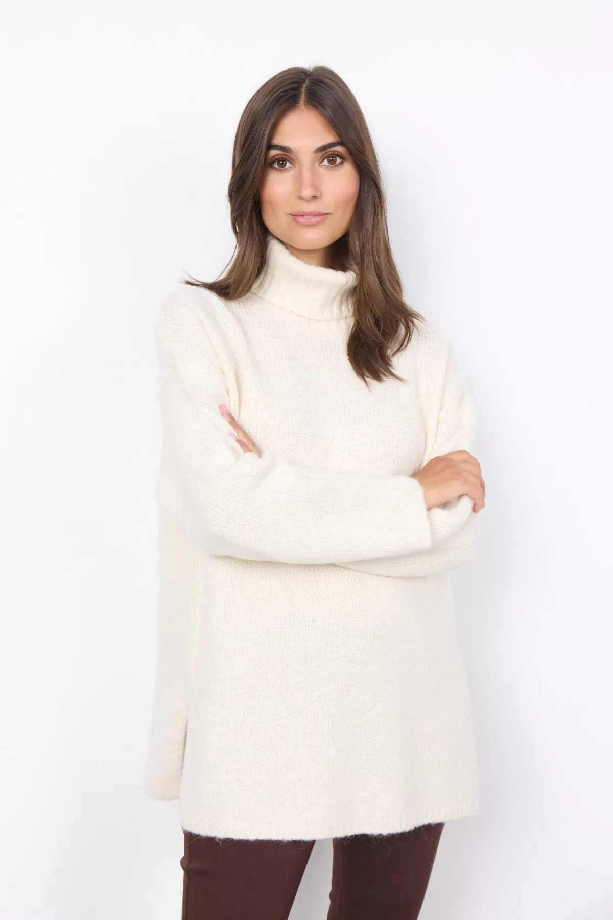 Soyaconcept Knitwear-SC-GUNNA 6 Pullover Cream