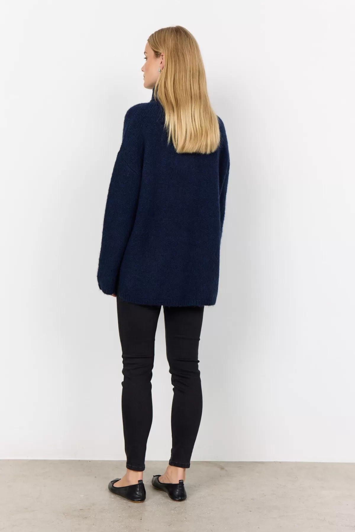 Soyaconcept Knitwear-SC-GUNNA 6 Pullover Dark blue