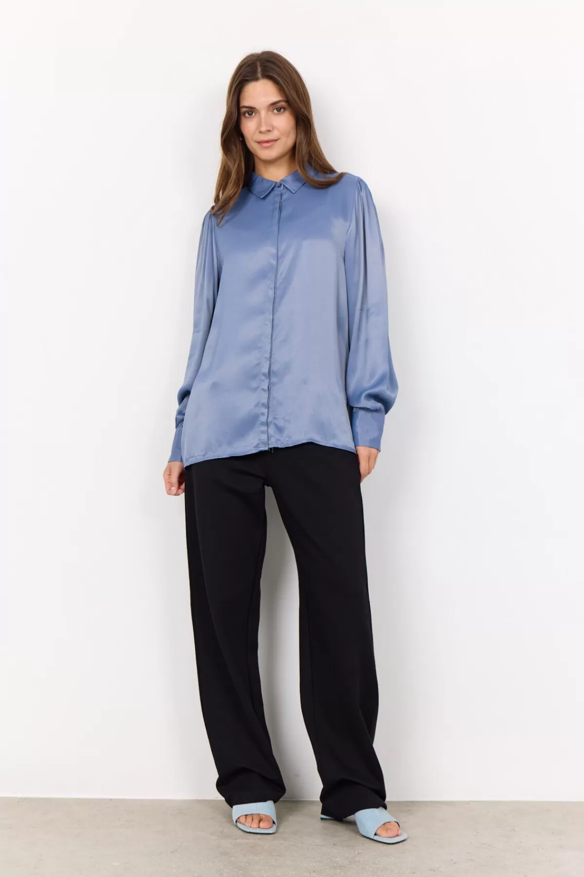 Soyaconcept Blouses And Shirts-SC-HOPE 10 Shirt Blue