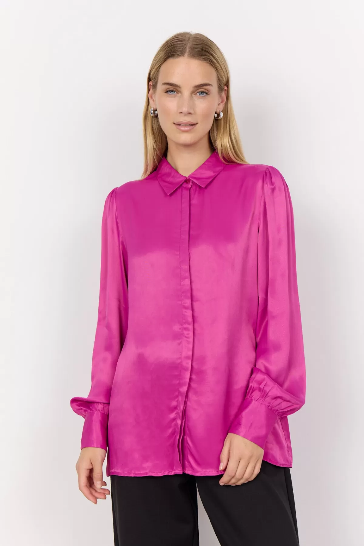 Soyaconcept Blouses And Shirts-SC-HOPE 10 Shirt Pink