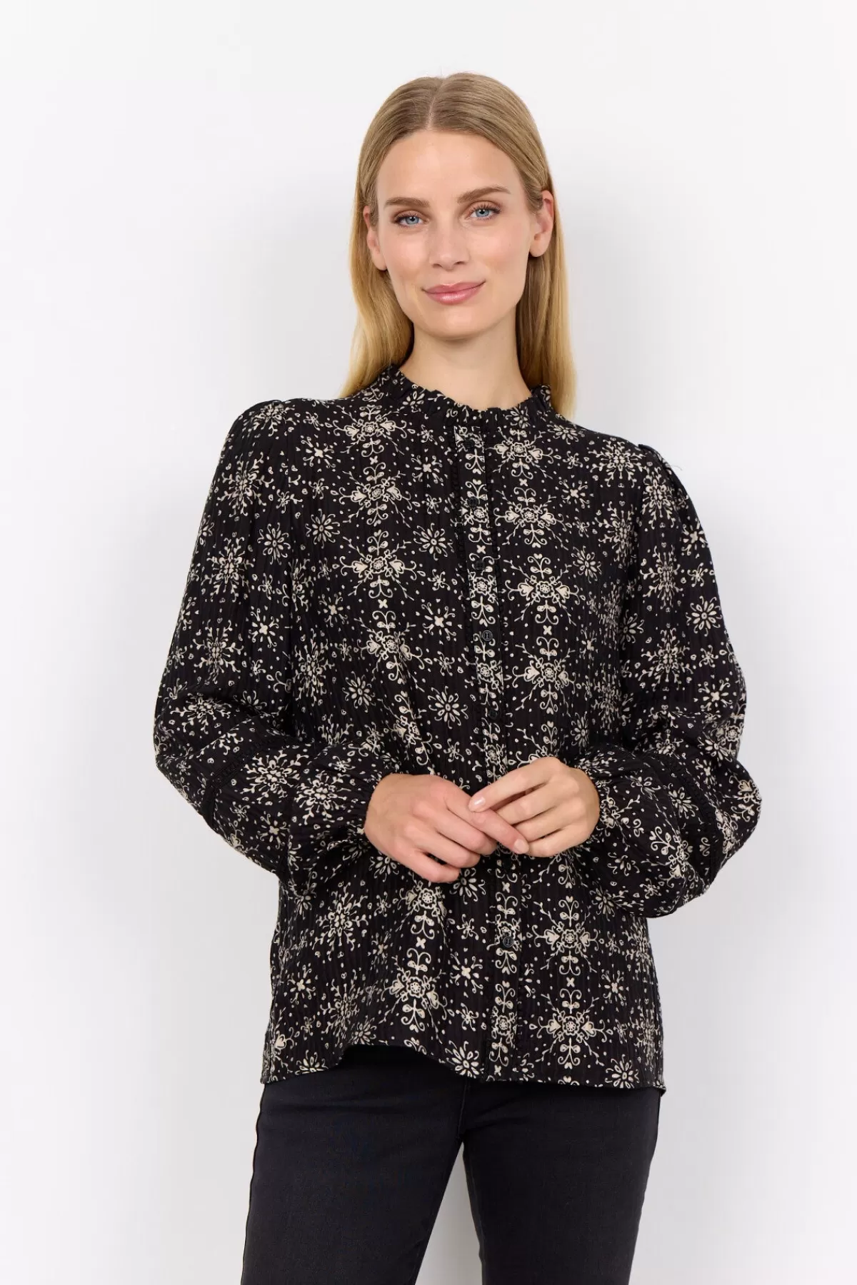 Soyaconcept Blouses And Shirts-SC-IANE 2 Shirt Black