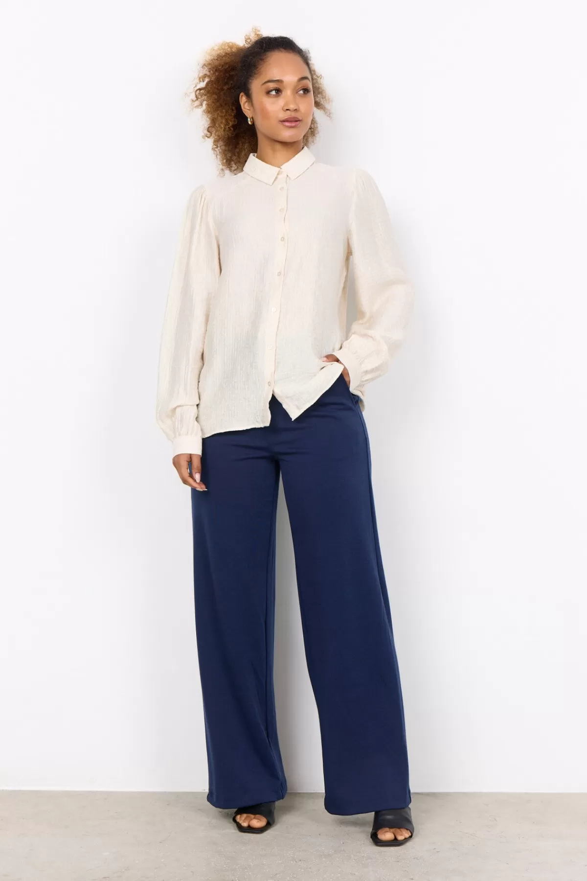 Soyaconcept Blouses And Shirts-SC-IBEN 2 Shirt Cream