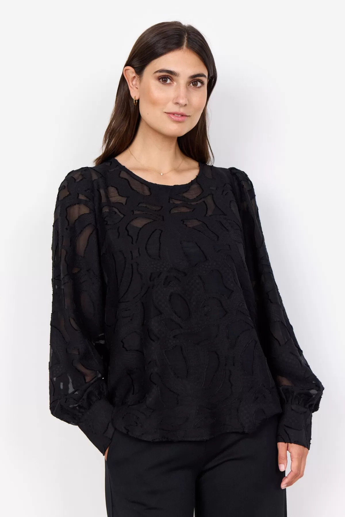 Soyaconcept Blouses And Shirts-SC-IBI 1 Blouse Black