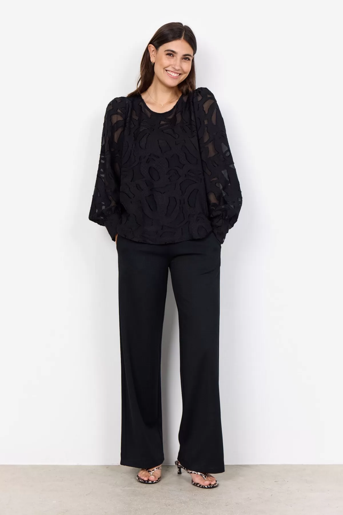 Soyaconcept Blouses And Shirts-SC-IBI 1 Blouse Black