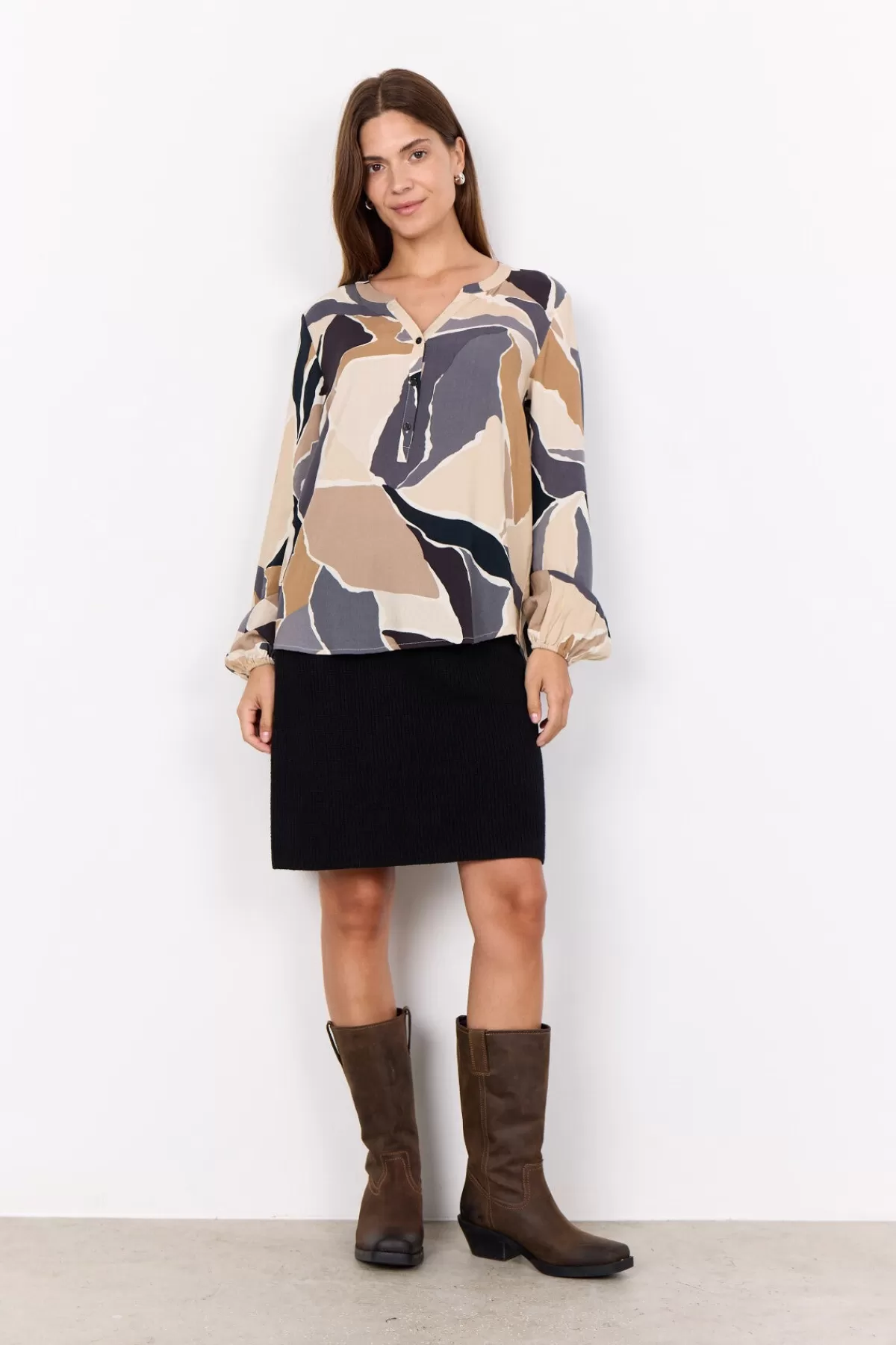 Soyaconcept Blouses And Shirts-SC-ILANA 1 Blouse Black