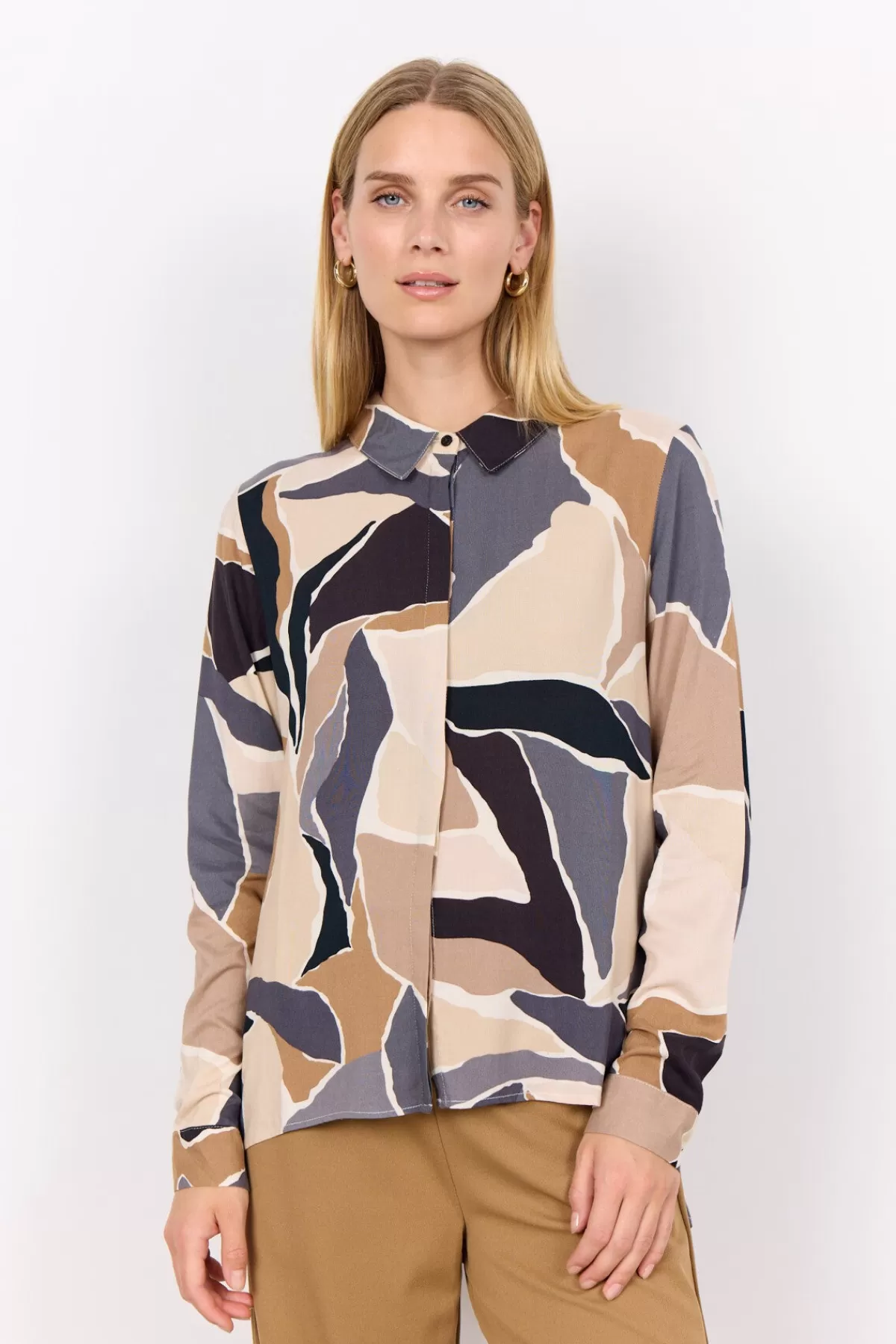 Soyaconcept Blouses And Shirts-SC-ILANA 2 Shirt Black