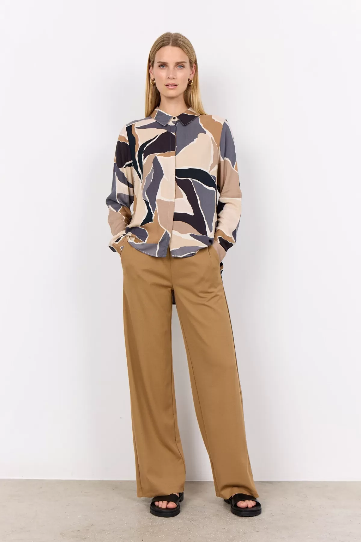 Soyaconcept Blouses And Shirts-SC-ILANA 2 Shirt Black