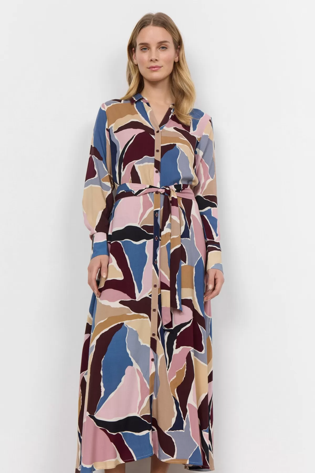 Soyaconcept Dresses-SC-ILANA 3 Dress Bordeaux