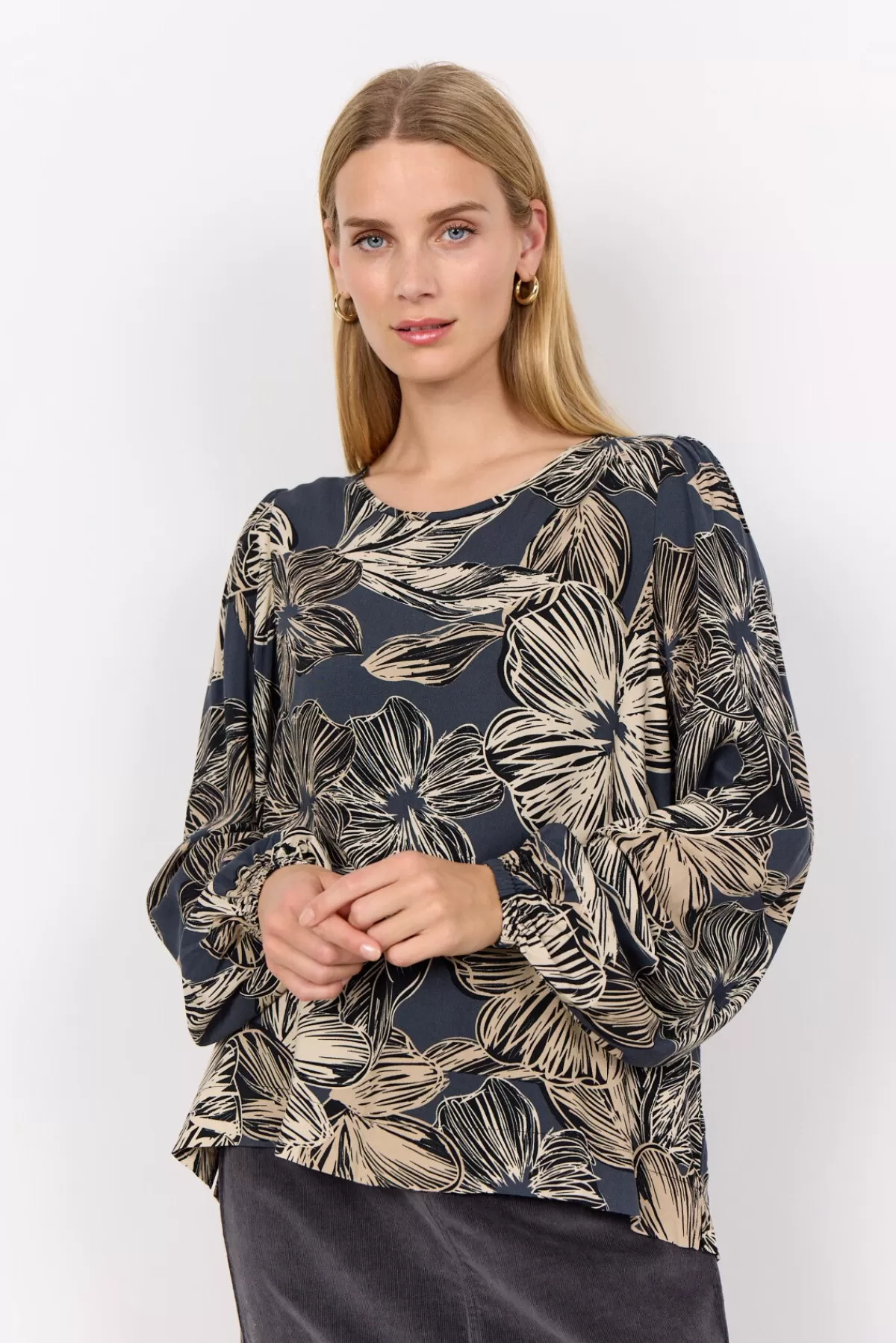 Soyaconcept Blouses And Shirts-SC-ILONE 1 Blouse Black