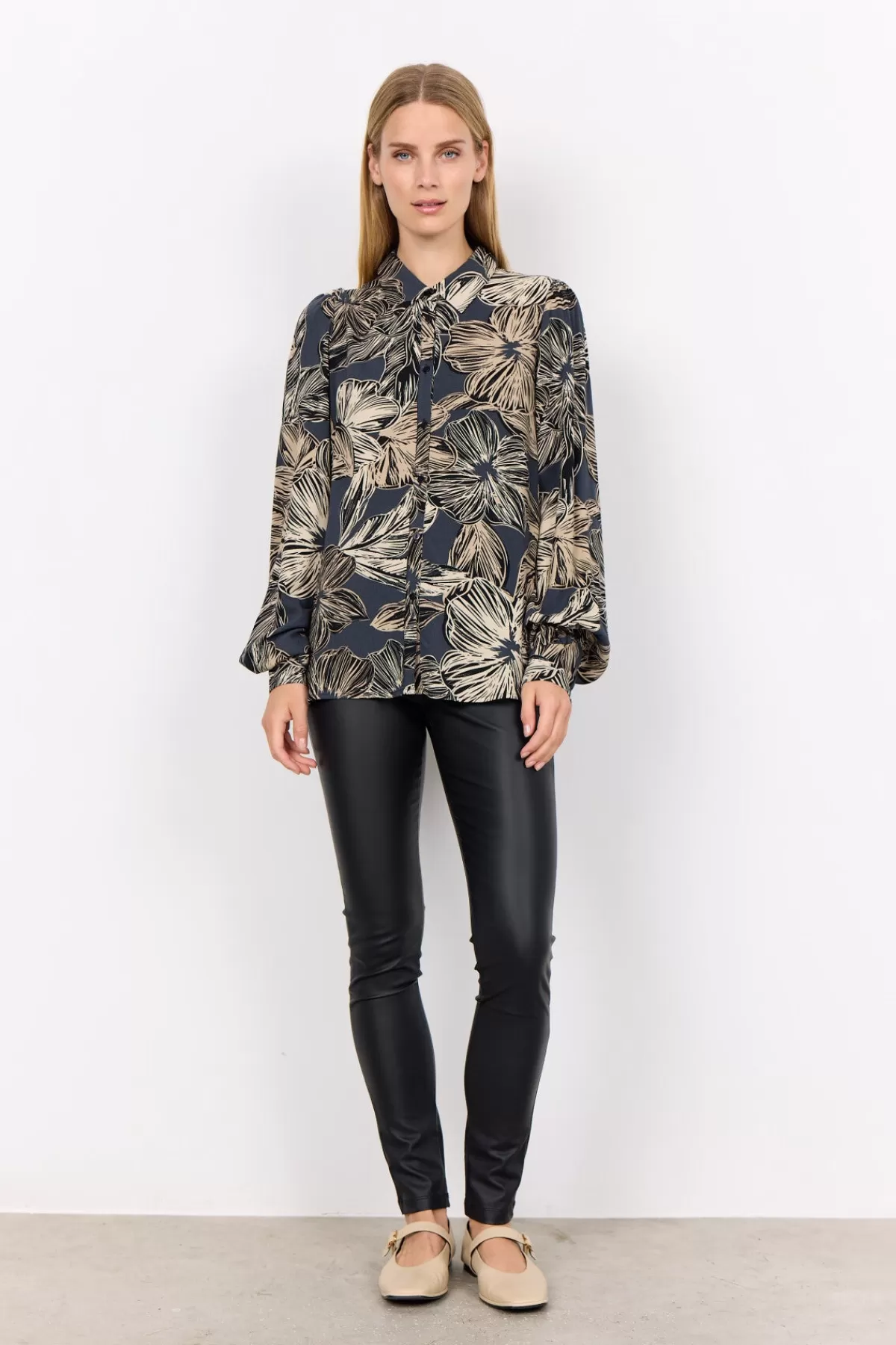 Soyaconcept Blouses And Shirts-SC-ILONE 2 Blouse Black